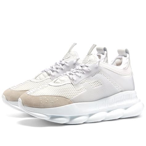 versace chain reaction triple white|versace chain reaction sale.